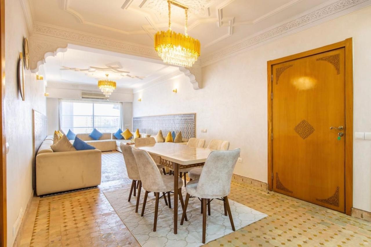 Luxury Appartement Gueliz Center Марракеш Экстерьер фото